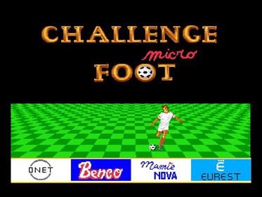 Challenge Foot Senior - Screenshot - Game Title Image