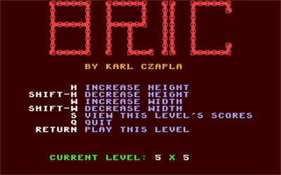 Bric - Screenshot - Game Title Image