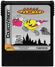 Super Pac-Man - Fanart - Cart - Front Image