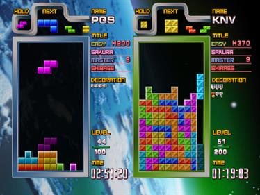 Tetris: The Grand Master 3: Terror-Instinct - Screenshot - Gameplay Image