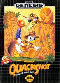 QuackShot Starring Donald Duck - Box - Front Image