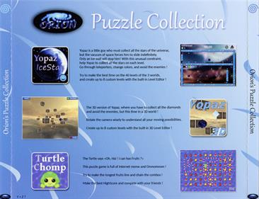 Orion Puzzle Collection - Box - Back Image