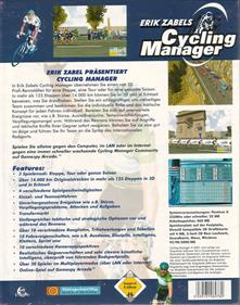 Cycling Manager - Box - Back Image