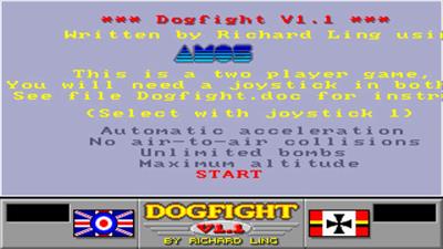 Dogfight V1.1 - Screenshot - Game Title Image