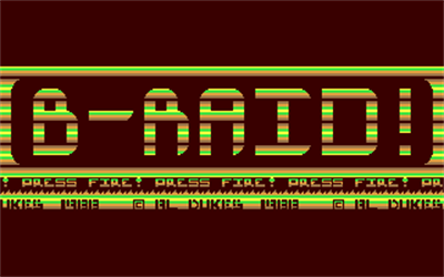 B-Raid! - Screenshot - Game Title Image
