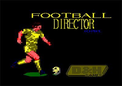Football Director - Screenshot - Game Title Image