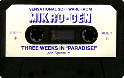 Three Weeks in Paradise - Cart - Front Image