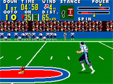 Walter Payton Football - Screenshot - Gameplay Image