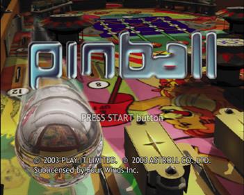Pinball - Screenshot - Game Title Image