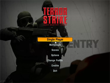 Terror Strike: Close-Quarters Combat - Screenshot - Game Title Image