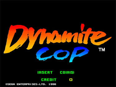 Dynamite Cop - Screenshot - Game Title Image