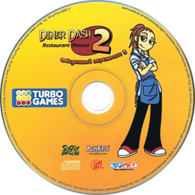 Diner Dash 2: Restaurant Rescue - Disc Image