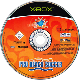 Ultimate Beach Soccer - Disc Image