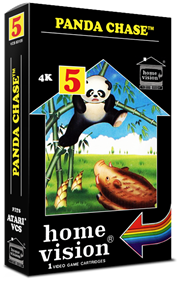 Panda Chase - Box - 3D Image