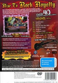 Guitar Hero: Aerosmith - Box - Back Image