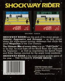 Shockway Rider - Box - Back Image