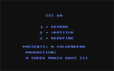 Super Mario Bros III - Screenshot - Game Title Image