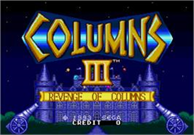Columns III - Screenshot - Game Title Image