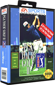 PGA Tour Golf II - Box - 3D Image