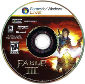 Fable III - Disc Image