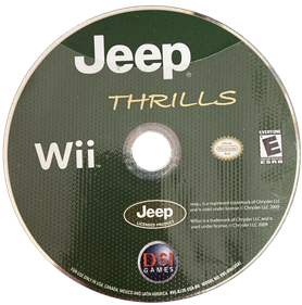 Jeep Thrills - Disc Image