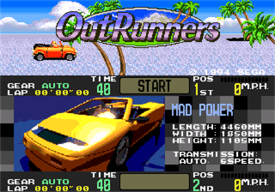 OutRunners - Screenshot - Game Title Image