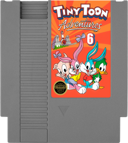 Tiny Toon Adventures 6 - Fanart - Cart - Front Image