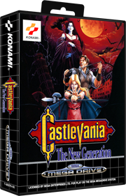 Castlevania: Bloodlines - Box - 3D Image