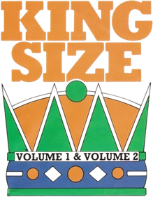 King Size Volume 1 & Volume 2 - Clear Logo Image