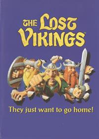 The Lost Vikings - Advertisement Flyer - Front