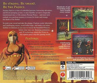 Prince of Persia: Arabian Nights - Box - Back Image