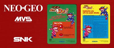 Neo Mr. Do! - Arcade - Marquee Image