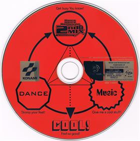 Dance Dance Revolution 2nd Mix: Dreamcast Edition - Disc Image