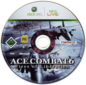 Ace Combat 6: Fires of Liberation - Disc Image