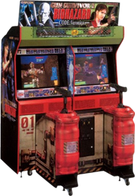 Gun Survivor 2: Biohazard Code: Veronica - Arcade - Cabinet Image