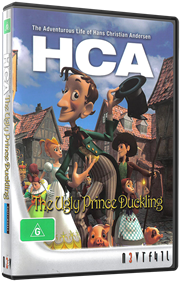 The Adventurous Life of Hans Christian Andersen: HCA: The Ugly Prince Duckling - Box - 3D Image