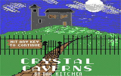 Crystal Caverns (Hayden Book Company) - Screenshot - Game Title Image
