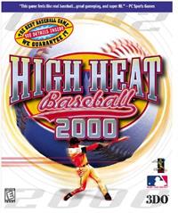 High Heat Baseball 2000 - Box - Front Image
