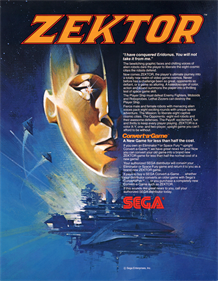 Zektor - Advertisement Flyer - Front Image