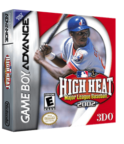High Heat Major League Baseball 2002 - Box - 3D Image