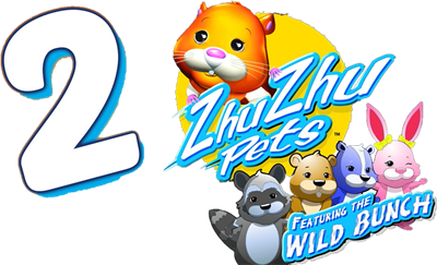 Zhu Zhu Pets 2: Featuring the Wild Bunch - Clear Logo Image