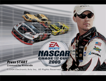 NASCAR 2005: Chase for the Cup - Screenshot - Game Title Image