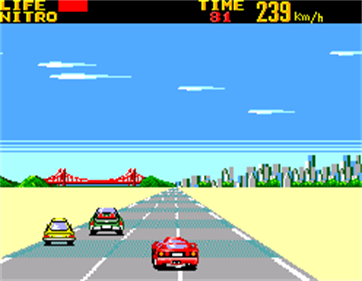 Battle OutRun - Screenshot - Gameplay Image