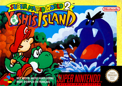 Super Mario World 2: Yoshi's Island - Box - Front Image