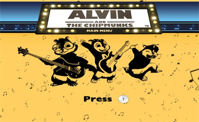 Alvin and the Chipmunks - Screenshot - Game Title Image