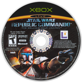 Star Wars: Republic Commando - Disc Image