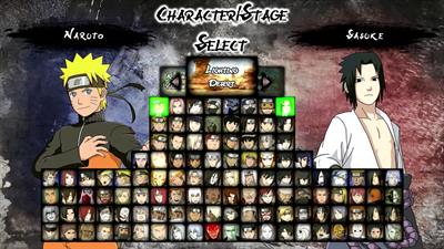 Naruto: The Last Revolution - Screenshot - Game Select Image
