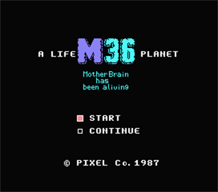 A Life M36 Planet: MotherBrain Has Been Aliving - Screenshot - Game Title Image