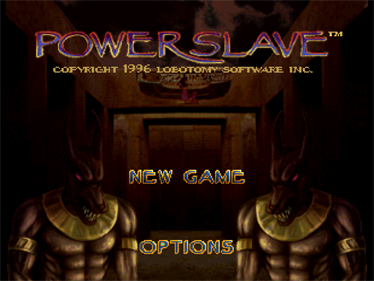 Powerslave - Screenshot - Game Title Image