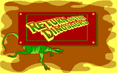 Return of the Dinosaurs - Screenshot - Game Title Image